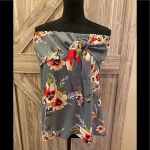 Off the shoulder tank